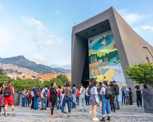 FotografoFoto Alcaldía de Medellín:Este año, más de 27.000 personas han conocido en el Museo Casa de la Memoria la historia del conflicto en Medellín.
